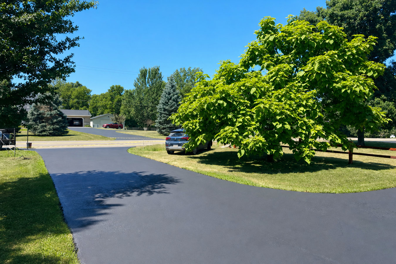 Driveway paving